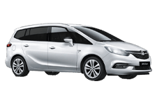 Van Hire Preston - Vauxhall Zafira 7-Seater - Minibus hire Preston