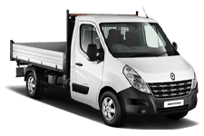Van Hire Preston - White 3.5 Tonne Folkestone Tipper Transit - Van hire Preston